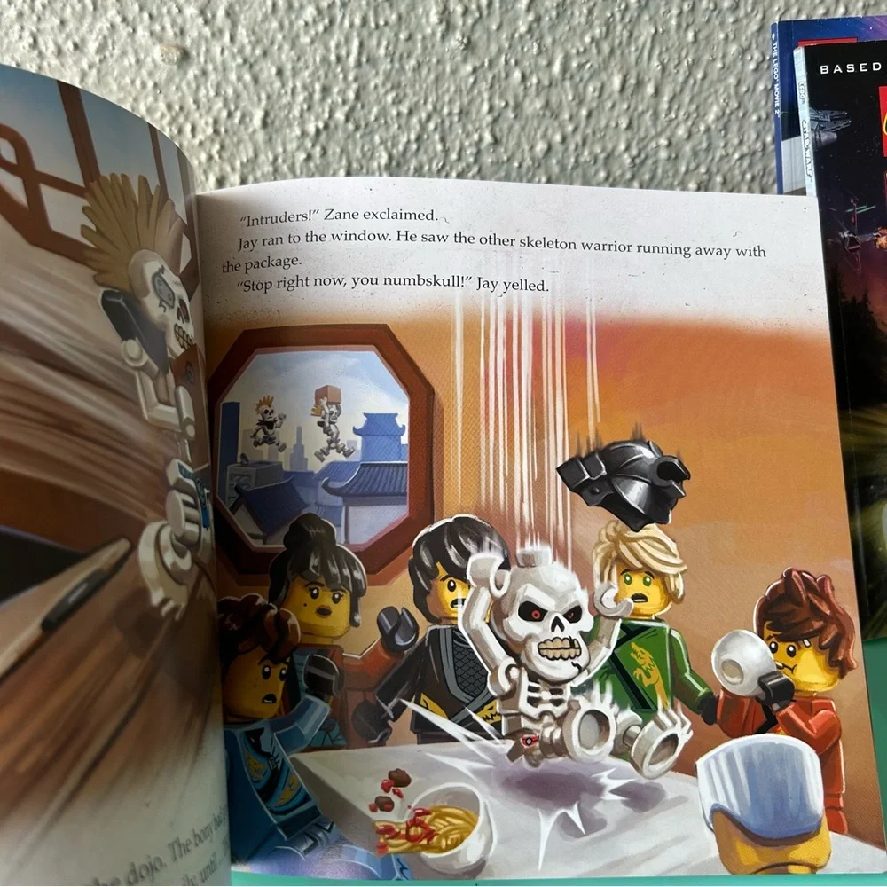 Lego book set of 3 Star Wars Lego movie and NINJAGA - Picture 3 of 8